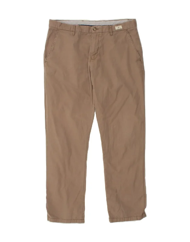 TOMMY HILFIGER Mens Straight Chino Trousers W36 L32 Beige Cotton Trousers Satin Smooth Trousers Satin Smooth TOMMY HILFIGER Mens Straight Chino Trousers W36 L32 Beige Cotton Trousers Satin Smooth Trousers Satin Smooth
