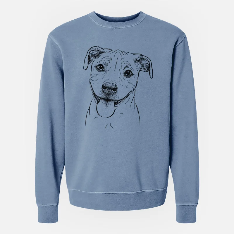 Bare Skye the Pitweiler - Unisex Pigment Dyed Crew Sweatshirt Hoodie with Lining Warm Insulated Hoodie with Lining Warm Insulated Bare Skye the Pitweiler - Unisex Pigment Dyed Crew Sweatshirt Hoodie with Lining Warm Insulated Hoodie with Lining Warm Insulated