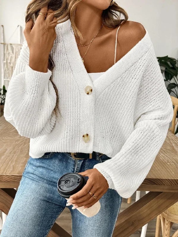 V-Neck Button Up Long Sleeve Cardigan Layered Multi-layer Single Layer Layered Multi-layer Single Layer V-Neck Button Up Long Sleeve Cardigan Layered Multi-layer Single Layer Layered Multi-layer Single Layer