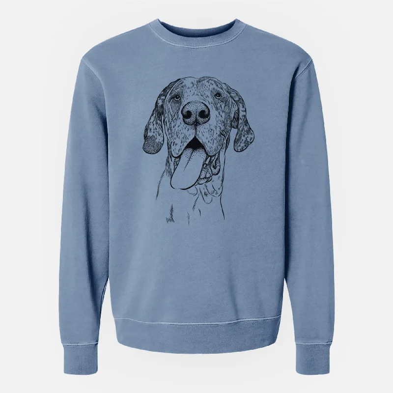 Bare Hennessey the Great Dane - Unisex Pigment Dyed Crew Sweatshirt Hoodie with Applique Textured Unique Hoodie with Applique Textured Unique Bare Hennessey the Great Dane - Unisex Pigment Dyed Crew Sweatshirt Hoodie with Applique Textured Unique Hoodie with Applique Textured Unique