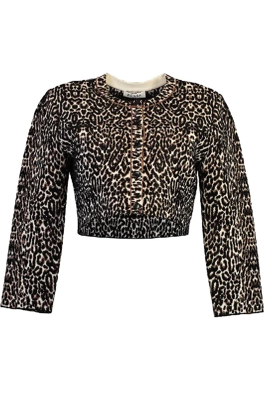 Cardigan With Leopard Jacquard Denim Fabric Leather Fabric Suede Fabric Denim Fabric Leather Fabric Suede Fabric Cardigan With Leopard Jacquard Denim Fabric Leather Fabric Suede Fabric Denim Fabric Leather Fabric Suede Fabric