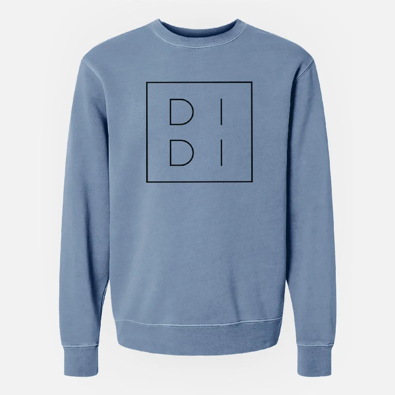 Didi Boxed - Unisex Pigment Dyed Crew Sweatshirt Hoodie with Full-Zip Functional Layering Hoodie with Full-Zip Functional Layering Didi Boxed - Unisex Pigment Dyed Crew Sweatshirt Hoodie with Full-Zip Functional Layering Hoodie with Full-Zip Functional Layering