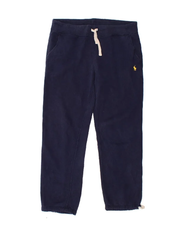POLO RALPH LAUREN Mens Tracksuit Trousers Medium Navy Blue Cotton Chinos Cotton Straight Leg Chinos Cotton Straight Leg POLO RALPH LAUREN Mens Tracksuit Trousers Medium Navy Blue Cotton Chinos Cotton Straight Leg Chinos Cotton Straight Leg
