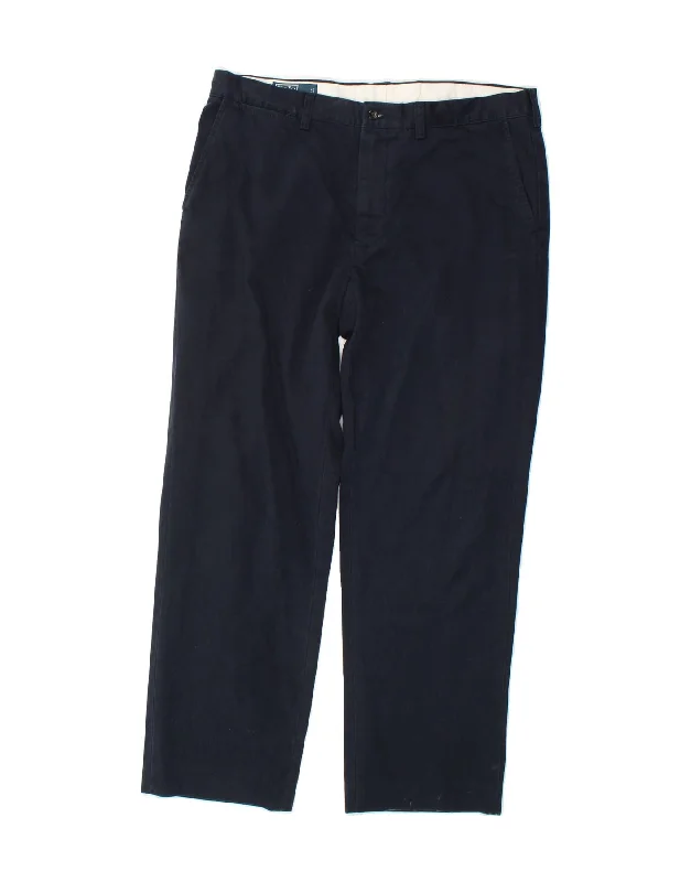 POLO RALPH LAUREN Mens Straight Chino Trousers W36 L32 Navy Blue Cotton Trousers Exclusive Limited Trousers Exclusive Limited POLO RALPH LAUREN Mens Straight Chino Trousers W36 L32 Navy Blue Cotton Trousers Exclusive Limited Trousers Exclusive Limited