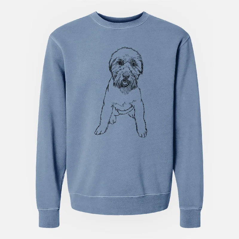 Doodled Riona the Soft Coated Wheaten Terrier - Unisex Pigment Dyed Crew Sweatshirt Hoodie with Drawcord Adjustable Secure Hoodie with Drawcord Adjustable Secure Doodled Riona the Soft Coated Wheaten Terrier - Unisex Pigment Dyed Crew Sweatshirt Hoodie with Drawcord Adjustable Secure Hoodie with Drawcord Adjustable Secure