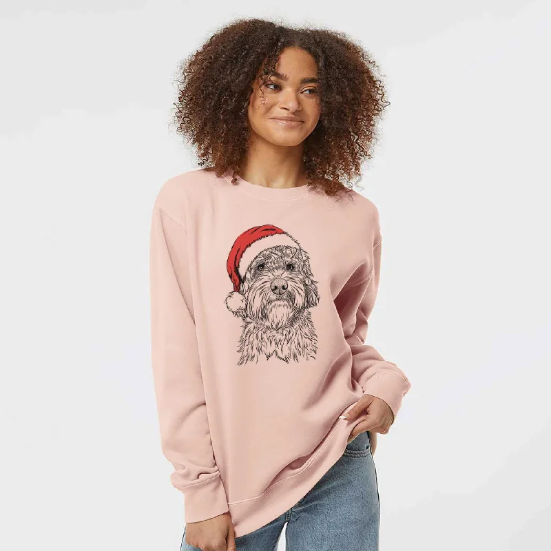 Santa Huckleberry the Australian Labradoodle - Unisex Pigment Dyed Crew Sweatshirt Hoodie with Drop Shoulder Relaxed Streetwear Hoodie with Drop Shoulder Relaxed Streetwear Santa Huckleberry the Australian Labradoodle - Unisex Pigment Dyed Crew Sweatshirt Hoodie with Drop Shoulder Relaxed Streetwear Hoodie with Drop Shoulder Relaxed Streetwear