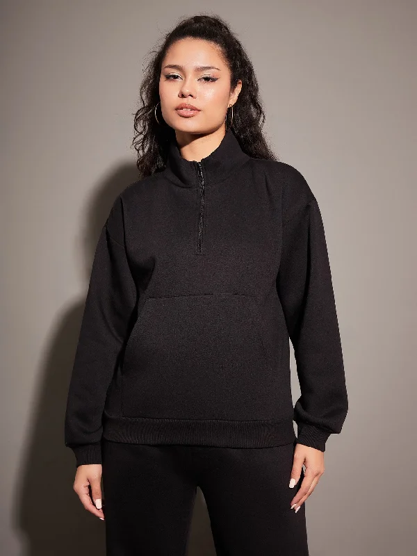 Women Black Fleece Front Zipper Sweatshirt Hoodie with Exposed Zipper Edgy Industrial Hoodie with Exposed Zipper Edgy Industrial Women Black Fleece Front Zipper Sweatshirt Hoodie with Exposed Zipper Edgy Industrial Hoodie with Exposed Zipper Edgy Industrial