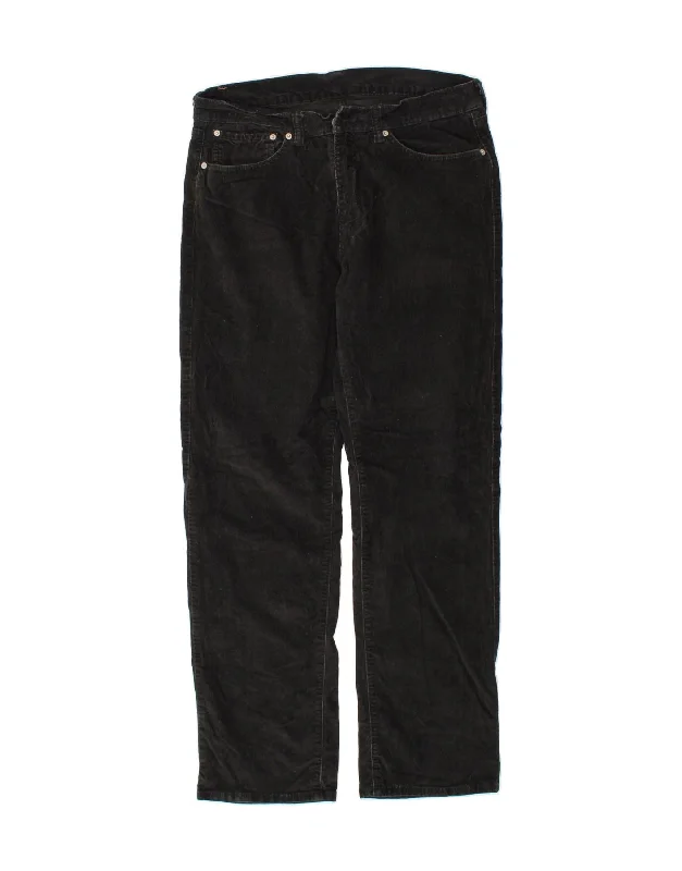 LEVI'S Mens 751 Straight Corduroy Trousers W34 L34 Black Cotton Trousers trendy modern Trousers trendy modern LEVI'S Mens 751 Straight Corduroy Trousers W34 L34 Black Cotton Trousers trendy modern Trousers trendy modern