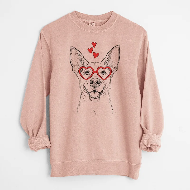 Valentine Rumley the Kelpie Mix - Unisex Pigment Dyed Crew Sweatshirt Hoodie with Toggle Buttons Decorative Unique Hoodie with Toggle Buttons Decorative Unique Valentine Rumley the Kelpie Mix - Unisex Pigment Dyed Crew Sweatshirt Hoodie with Toggle Buttons Decorative Unique Hoodie with Toggle Buttons Decorative Unique