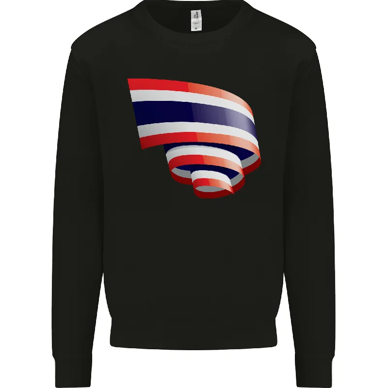 Curled Thailand Flag Thai Day Football Mens Sweatshirt Jumper Hoodie with Drawcord Adjustable Secure Hoodie with Drawcord Adjustable Secure Curled Thailand Flag Thai Day Football Mens Sweatshirt Jumper Hoodie with Drawcord Adjustable Secure Hoodie with Drawcord Adjustable Secure