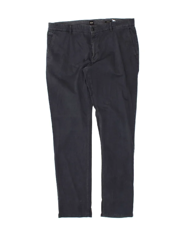 HUGO BOSS Mens Regular Fit Chino Trousers W38 L36 Navy Blue Trousers Lace Delicate Trousers Lace Delicate HUGO BOSS Mens Regular Fit Chino Trousers W38 L36 Navy Blue Trousers Lace Delicate Trousers Lace Delicate