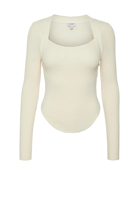 Vero Moda Cara Knit Top, Birch Luxury Knit Top