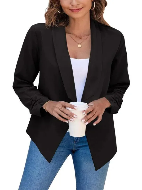 Casual Slim Fit V-Neck Women's Blazer Women's High-End Blazer