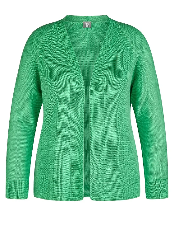 Rabe Short Knit Open Cardigan, Green Button Cardigan Zip Cardigan Pullover Cardigan Button Cardigan Zip Cardigan Pullover Cardigan