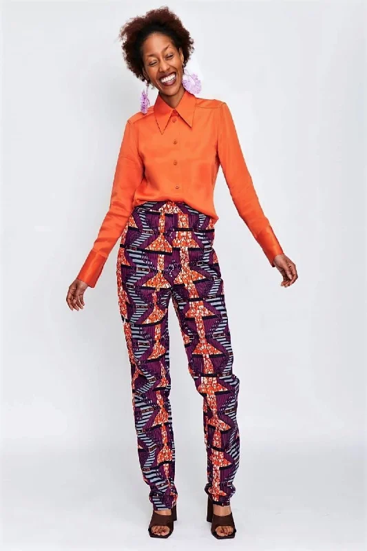 African Print Trousers Trousers Hiking Durable Trousers Hiking Durable