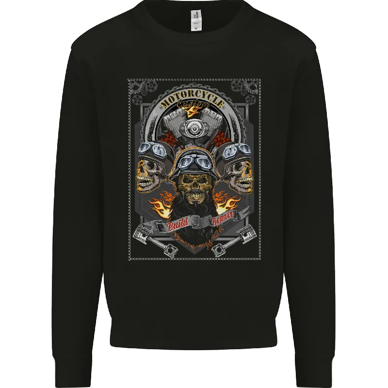 Custom Motorcycle Biker Motorbike Skulls Mens Sweatshirt Jumper Hoodie with Ribbed Neckline Snug Warm Hoodie with Ribbed Neckline Snug Warm Custom Motorcycle Biker Motorbike Skulls Mens Sweatshirt Jumper Hoodie with Ribbed Neckline Snug Warm Hoodie with Ribbed Neckline Snug Warm