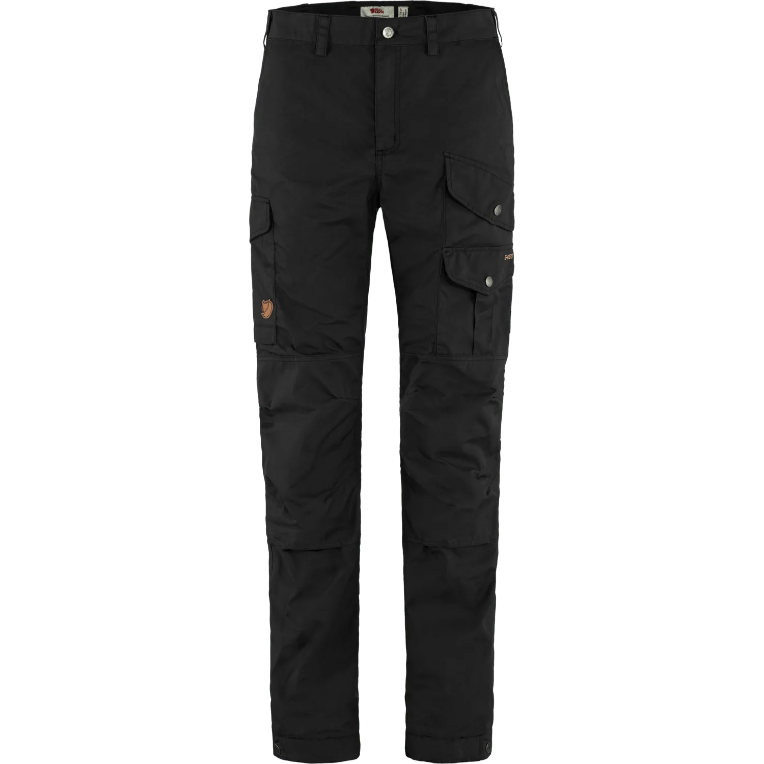 Fjallraven Vidda Pro Trousers Regular (Women's) Trousers Solid Black Trousers Solid Black