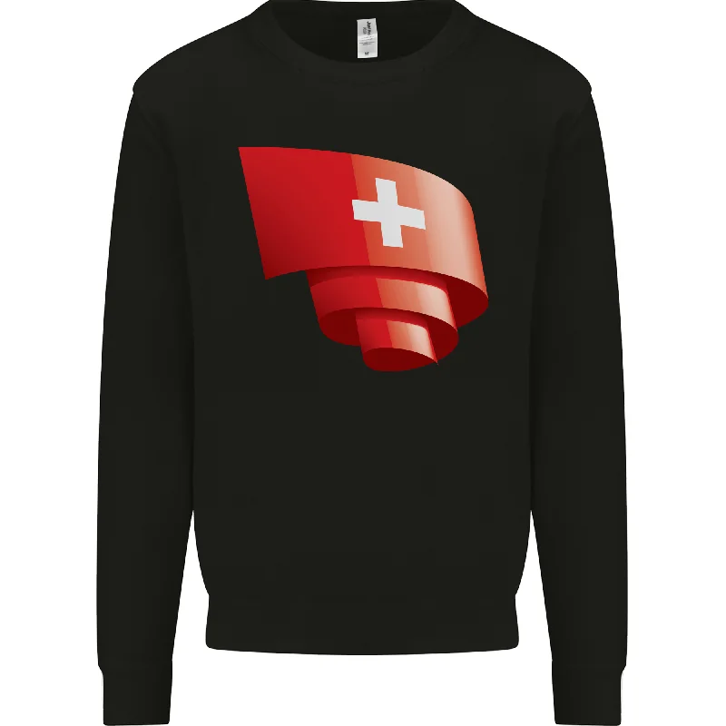 Curled Switzerland Flag Swiss Day Football Mens Sweatshirt Jumper Hoodie with Hem Frayed Vintage Worn Hoodie with Hem Frayed Vintage Worn Curled Switzerland Flag Swiss Day Football Mens Sweatshirt Jumper Hoodie with Hem Frayed Vintage Worn Hoodie with Hem Frayed Vintage Worn