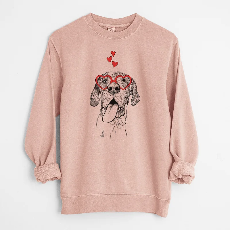 Valentine Hennessey the Great Dane - Unisex Pigment Dyed Crew Sweatshirt Hoodie with Button Classic Timeless Hoodie with Button Classic Timeless Valentine Hennessey the Great Dane - Unisex Pigment Dyed Crew Sweatshirt Hoodie with Button Classic Timeless Hoodie with Button Classic Timeless