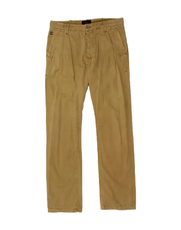 G-STAR Mens Straight Chino Trousers W33 L34 Beige Cotton Trousers chic elegant Trousers chic elegant G-STAR Mens Straight Chino Trousers W33 L34 Beige Cotton Trousers chic elegant Trousers chic elegant