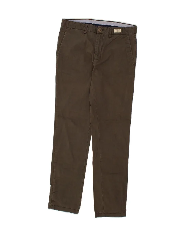 TOMMY HILFIGER Mens Slim Chino Trousers W30 L30 Brown Cotton Trousers Wedding White Trousers Wedding White TOMMY HILFIGER Mens Slim Chino Trousers W30 L30 Brown Cotton Trousers Wedding White Trousers Wedding White