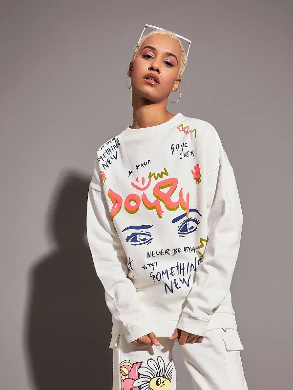 Women Off-White EYE Oversized Sweatshirt Hoodie with Earth Tones Natural Calm Hoodie with Earth Tones Natural Calm Women Off-White EYE Oversized Sweatshirt Hoodie with Earth Tones Natural Calm Hoodie with Earth Tones Natural Calm