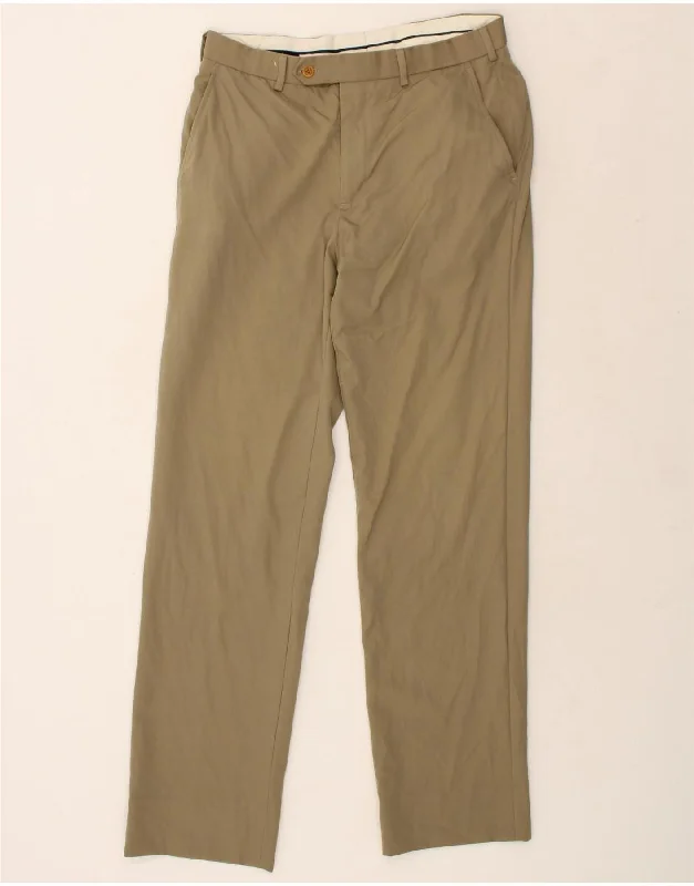 BROOKS BROTHERS Mens Regent Straight Chino Trousers W34 L34 Beige Wool Trousers cozy soft Trousers cozy soft BROOKS BROTHERS Mens Regent Straight Chino Trousers W34 L34 Beige Wool Trousers cozy soft Trousers cozy soft
