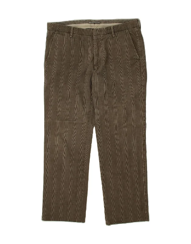 MARLBORO CLASSICS Mens Slim Fit Chino Trousers W32 L28 Grey Check Cotton Trousers stylish elegant Trousers stylish elegant MARLBORO CLASSICS Mens Slim Fit Chino Trousers W32 L28 Grey Check Cotton Trousers stylish elegant Trousers stylish elegant