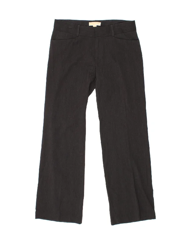 MICHAEL KORS Womens Straight Casual Trousers US 8 Medium W30 L31 Grey Trousers Ceremony Elegant Trousers Ceremony Elegant MICHAEL KORS Womens Straight Casual Trousers US 8 Medium W30 L31 Grey Trousers Ceremony Elegant Trousers Ceremony Elegant