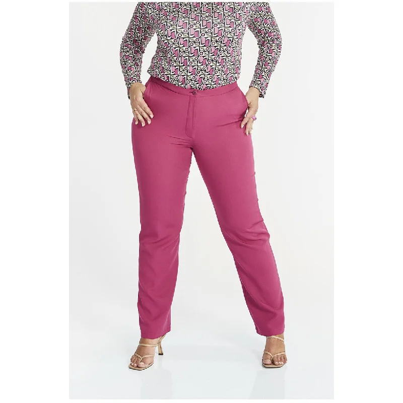 SPG Tailored Trouser in Pink Trousers Formal Black Trousers Formal Black