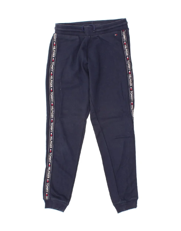 TOMMY HILFIGER Mens Graphic Tracksuit Trousers Joggers Small Navy Blue Trousers Modern Contemporary Trousers Modern Contemporary TOMMY HILFIGER Mens Graphic Tracksuit Trousers Joggers Small Navy Blue Trousers Modern Contemporary Trousers Modern Contemporary