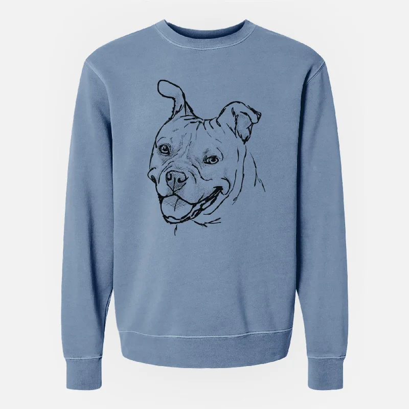 Doodled Happy Koda Bear the Pitbull Mix - Unisex Pigment Dyed Crew Sweatshirt Hoodie with Pattern Geometric Abstract Hoodie with Pattern Geometric Abstract Doodled Happy Koda Bear the Pitbull Mix - Unisex Pigment Dyed Crew Sweatshirt Hoodie with Pattern Geometric Abstract Hoodie with Pattern Geometric Abstract