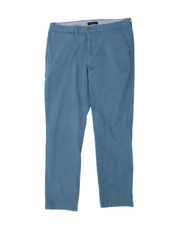 TOMMY HILFIGER Mens Slim Chino Trousers W36 L34 Blue Cotton Trousers Essential Wardrobe Trousers Essential Wardrobe TOMMY HILFIGER Mens Slim Chino Trousers W36 L34 Blue Cotton Trousers Essential Wardrobe Trousers Essential Wardrobe