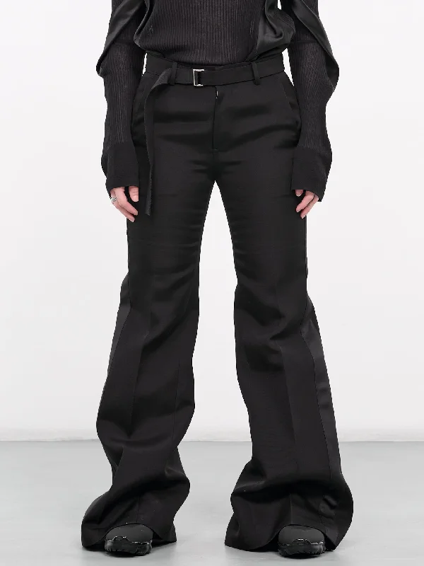 Double-Faced Trousers (24-07212-001-BLACK) Trousers trendy modern Trousers trendy modern Double-Faced Trousers (24-07212-001-BLACK) Trousers trendy modern Trousers trendy modern