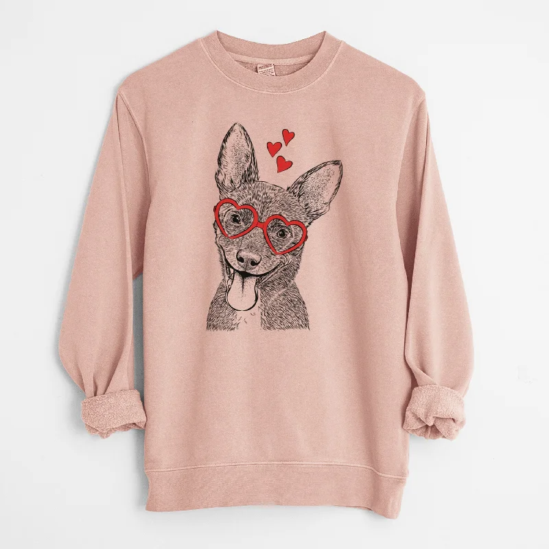 Valentine Elvira the Terrier Mix - Unisex Pigment Dyed Crew Sweatshirt Hoodie with Toggle Buttons Decorative Unique Hoodie with Toggle Buttons Decorative Unique Valentine Elvira the Terrier Mix - Unisex Pigment Dyed Crew Sweatshirt Hoodie with Toggle Buttons Decorative Unique Hoodie with Toggle Buttons Decorative Unique