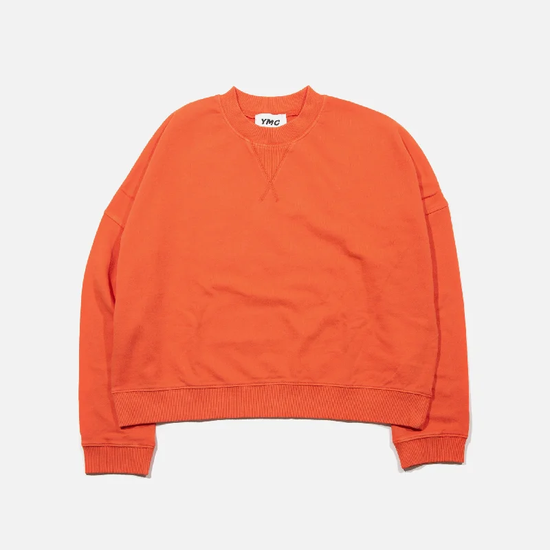 Almost Grown Cotton Loopback Sweatshirt - Orange Hoodie with Typography Text Message Hoodie with Typography Text Message Almost Grown Cotton Loopback Sweatshirt - Orange Hoodie with Typography Text Message Hoodie with Typography Text Message
