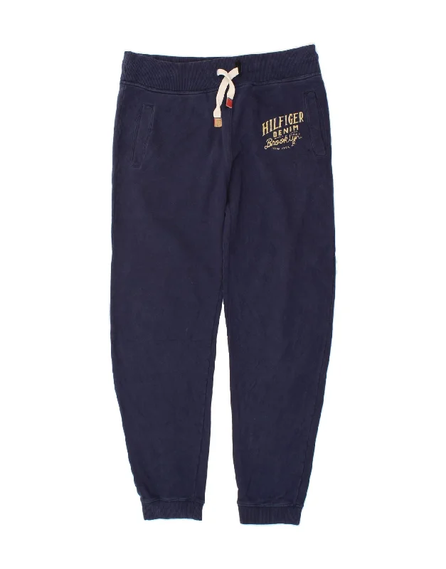 TOMMY HILFIGER Mens Brooklyn Tracksuit Trousers Joggers Large Navy Blue Trousers Capri Summer Trousers Capri Summer TOMMY HILFIGER Mens Brooklyn Tracksuit Trousers Joggers Large Navy Blue Trousers Capri Summer Trousers Capri Summer
