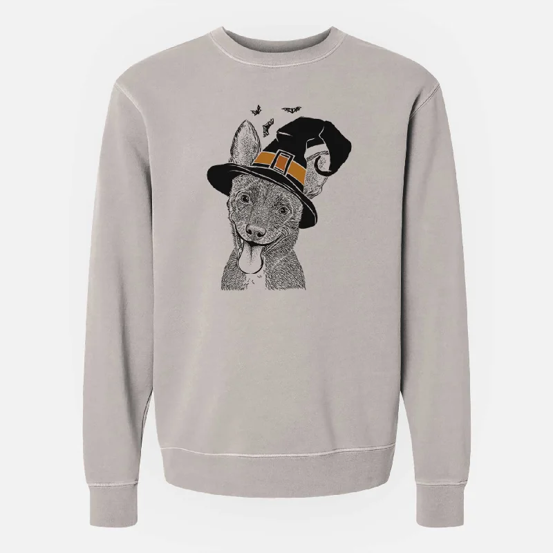 Witch Elvira the Terrier Mix - Unisex Pigment Dyed Crew Sweatshirt Hoodie with Button Placket Classic Preppy Hoodie with Button Placket Classic Preppy Witch Elvira the Terrier Mix - Unisex Pigment Dyed Crew Sweatshirt Hoodie with Button Placket Classic Preppy Hoodie with Button Placket Classic Preppy
