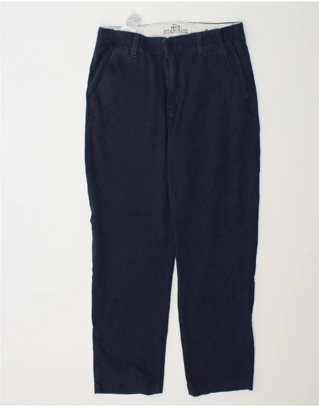LEVI'S Mens Straight Chino Trousers Medium W32 L30 Navy Blue Cotton Trousers Spring Floral Trousers Spring Floral LEVI'S Mens Straight Chino Trousers Medium W32 L30 Navy Blue Cotton Trousers Spring Floral Trousers Spring Floral