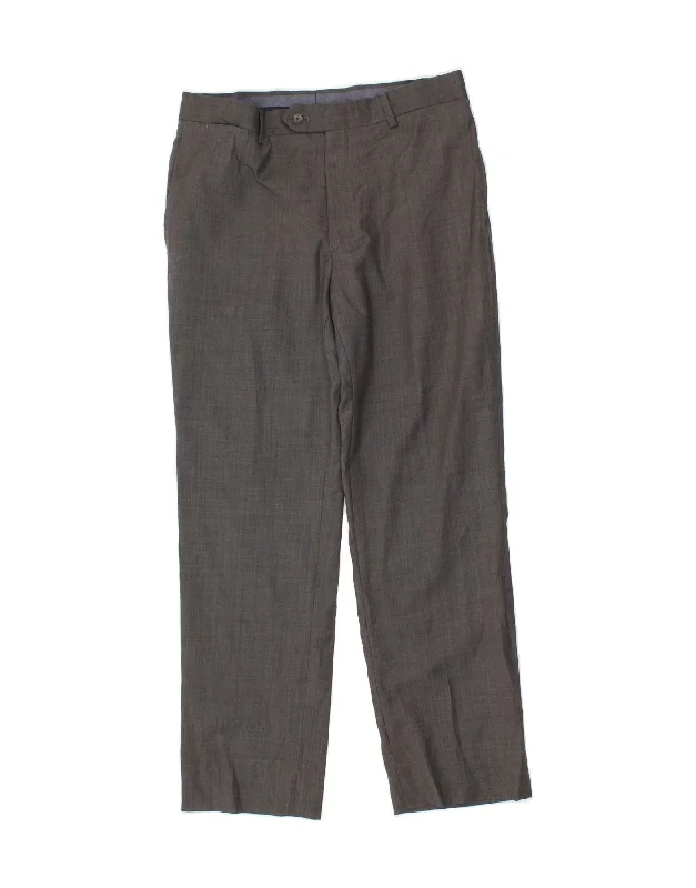 TOMMY HILFIGER Mens Straight Suit Trousers W32 L30 Grey Trousers Cargo Utility Trousers Cargo Utility TOMMY HILFIGER Mens Straight Suit Trousers W32 L30 Grey Trousers Cargo Utility Trousers Cargo Utility