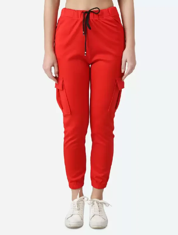 TANDUL Regular Fit Women Red Viscose Blend Trousers Trousers chic elegant Trousers chic elegant TANDUL Regular Fit Women Red Viscose Blend Trousers Trousers chic elegant Trousers chic elegant