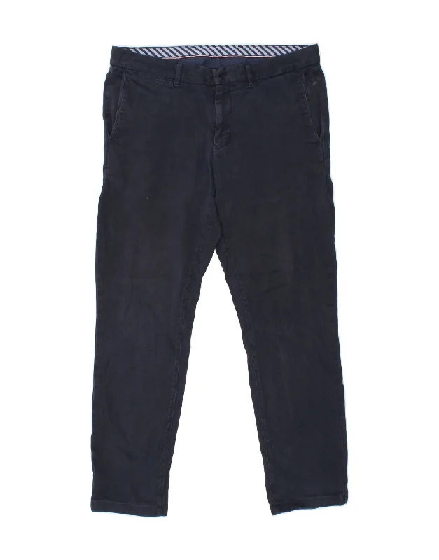 TOMMY HILFIGER Mens Slim Chino Trousers W36 L29 Navy Blue Cotton Trousers Running Lightweight Trousers Running Lightweight TOMMY HILFIGER Mens Slim Chino Trousers W36 L29 Navy Blue Cotton Trousers Running Lightweight Trousers Running Lightweight