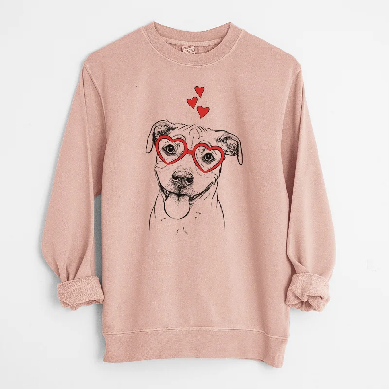 Valentine Skye the Pitweiler - Unisex Pigment Dyed Crew Sweatshirt Hoodie Sweatshirt Pullover Hoodie Sweatshirt Pullover Valentine Skye the Pitweiler - Unisex Pigment Dyed Crew Sweatshirt Hoodie Sweatshirt Pullover Hoodie Sweatshirt Pullover