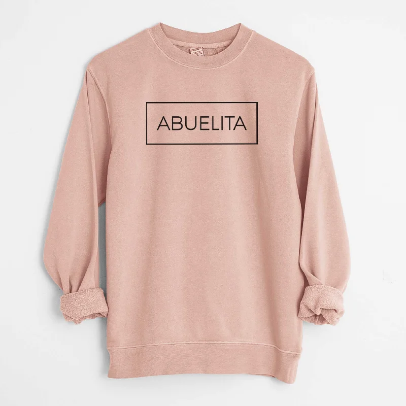 Abuelita Boxed - 1 Line - Unisex Pigment Dyed Crew Sweatshirt Hoodie with Hood Adjustable Protection Hoodie with Hood Adjustable Protection Abuelita Boxed - 1 Line - Unisex Pigment Dyed Crew Sweatshirt Hoodie with Hood Adjustable Protection Hoodie with Hood Adjustable Protection