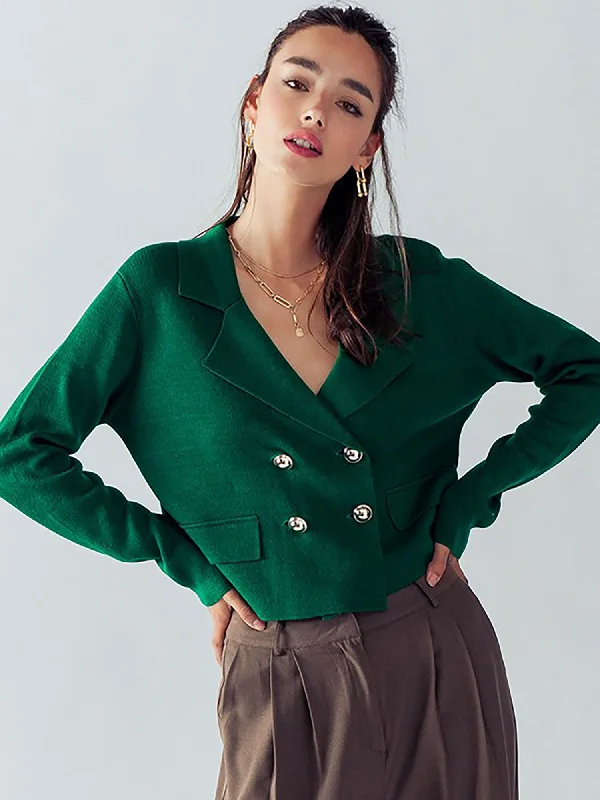 Trend Notes Bella Cropped Blazer Women's Handmade Blazer