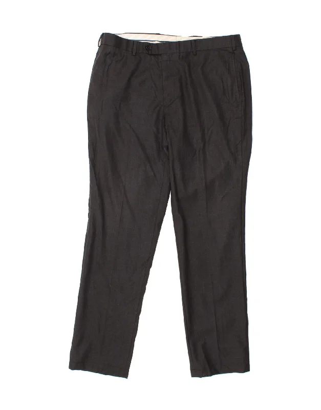 BROOKS BROTHERS Mens Regent Slim Suit Trousers W38 L33 Black Wool Trousers Occasion Special Trousers Occasion Special BROOKS BROTHERS Mens Regent Slim Suit Trousers W38 L33 Black Wool Trousers Occasion Special Trousers Occasion Special