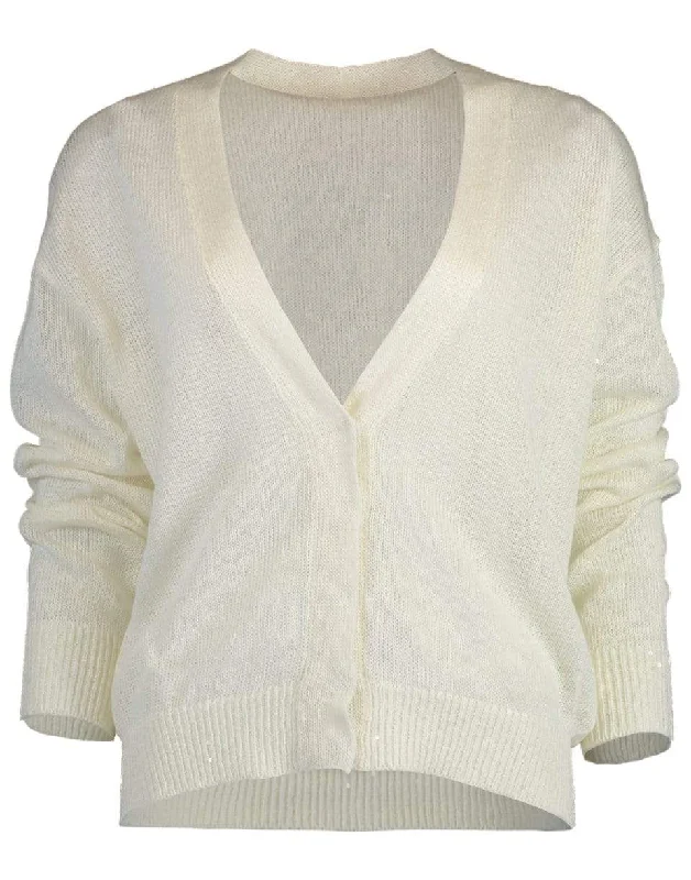 Paillette V-Neck Cardigan Solid Color Striped Floral Print Solid Color Striped Floral Print Paillette V-Neck Cardigan Solid Color Striped Floral Print Solid Color Striped Floral Print