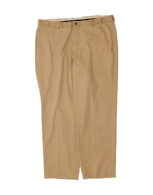 BROOKS BROTHERS Mens Hudson High Waist Slim Chino Trousers W42 L32 Beige Trousers Winter Warm Trousers Winter Warm BROOKS BROTHERS Mens Hudson High Waist Slim Chino Trousers W42 L32 Beige Trousers Winter Warm Trousers Winter Warm
