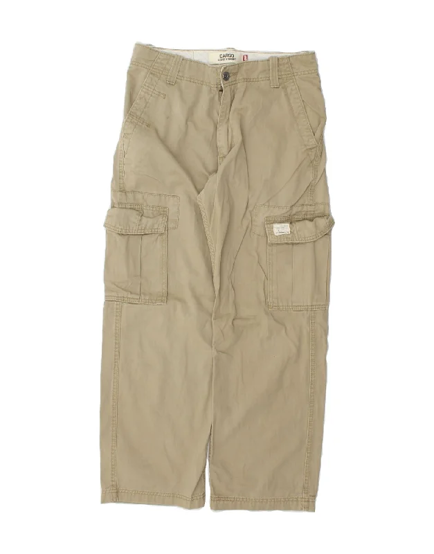 LEVI'S Mens Loose Straight Cargo Trousers W30 L30 Beige Cotton Trousers Winter Warm Trousers Winter Warm LEVI'S Mens Loose Straight Cargo Trousers W30 L30 Beige Cotton Trousers Winter Warm Trousers Winter Warm