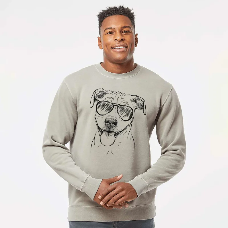 Aviator Skye the Pitweiler - Unisex Pigment Dyed Crew Sweatshirt Hoodie with Ribbed Hem Stretchable Secure Hoodie with Ribbed Hem Stretchable Secure Aviator Skye the Pitweiler - Unisex Pigment Dyed Crew Sweatshirt Hoodie with Ribbed Hem Stretchable Secure Hoodie with Ribbed Hem Stretchable Secure